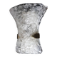 Hillebrand Murano ice glass wall lamp by Egon Hillebrand, 1960