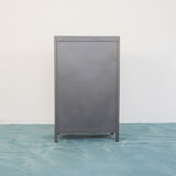 Cabinet from optical chest of drawers wood metal bone 1940s modern vintage