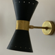 Wall lamp diabolo black