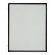 Miroir mural en verre coloré bleu et miroir, Italie, années 1960
