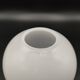 French vintage retro white glass replacement shade