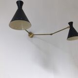Wall lamp in the style of Italian creations of the 50s