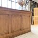 2m pine counter or central island with storage