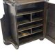 Art Deco hanging cabinet, wall cabinet, 1920s oak design