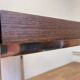 Design Wenge wood and chrome Dining/Office Table by Ladislav Vrátník, 1970s