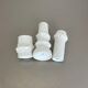 Lot de 3 vases en porcelaine OP Art Biscuit originaux par AK Kaiser, Allemagne, années 1970