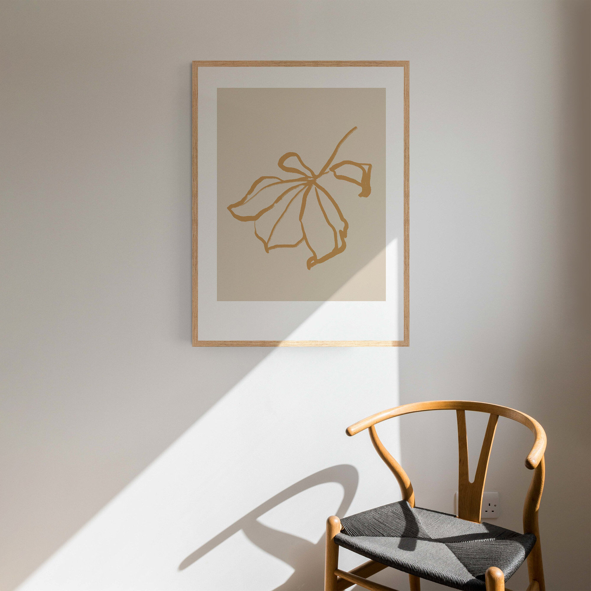 Botanical illustration giclee print, 50x70