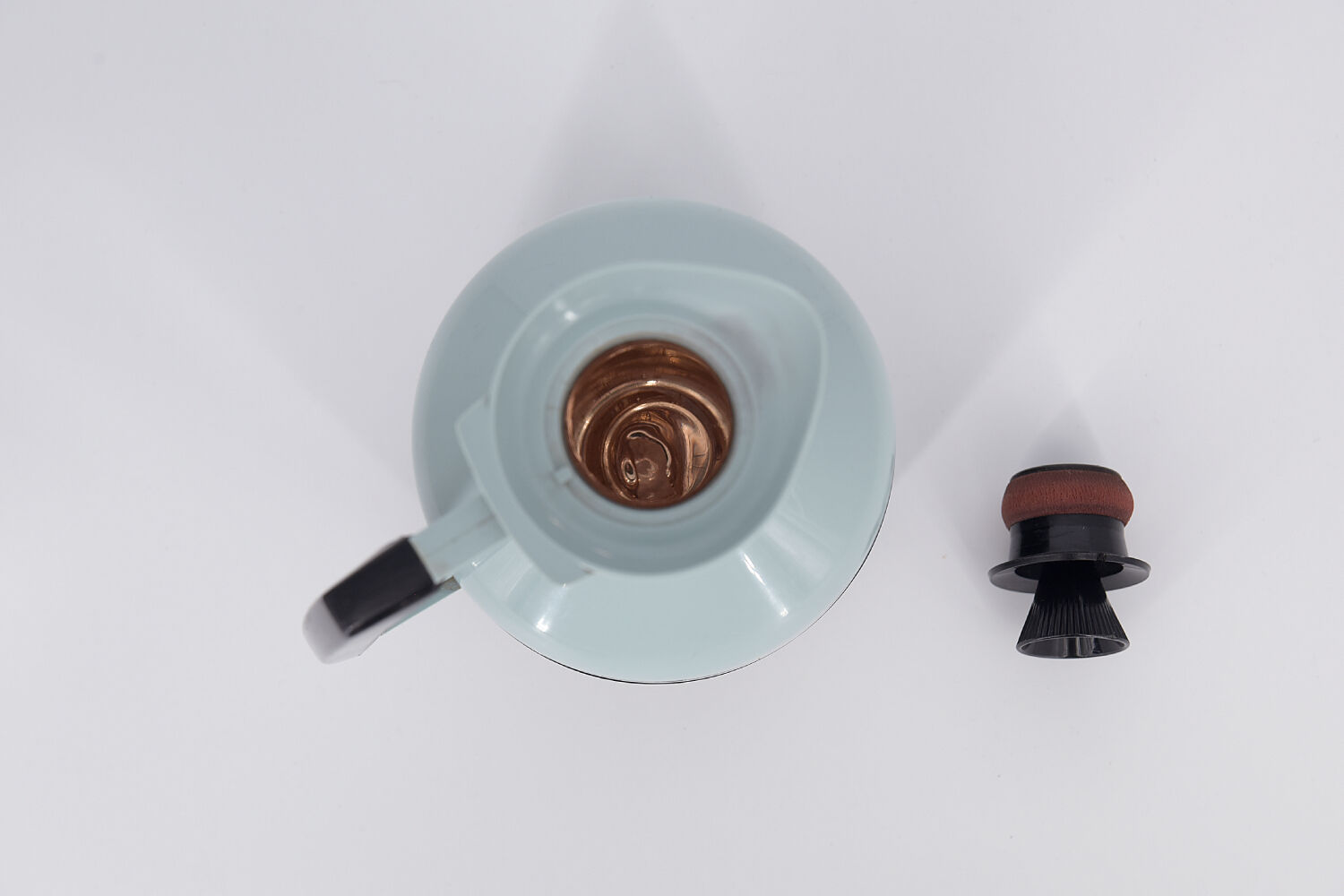 Blue thermos by G. Rosendahl for Falkenberg, 1960s