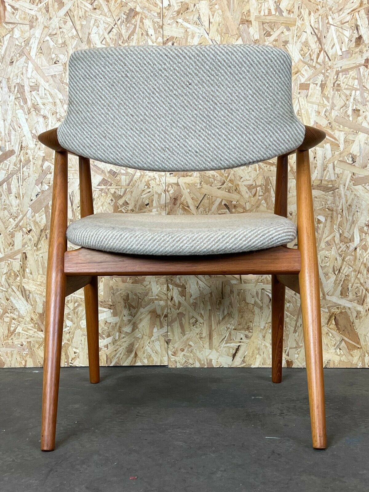 60s 70s teak armchair desk chair Svend Age Eriksen Glostrup