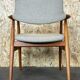 60s 70s teak armchair desk chair Svend Age Eriksen Glostrup