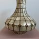 Mother-of-pearl suspension in the shape of a drop of water 70s
