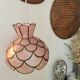 Pink mother-of-pearl hanging