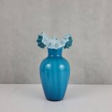 Blown glass vase