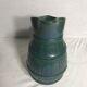 Former pitcher 80cl enamelled ceramic + cove blue green kitchen vintage