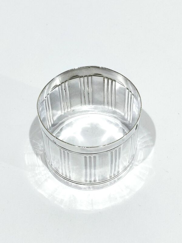 Rond de serviette en argent