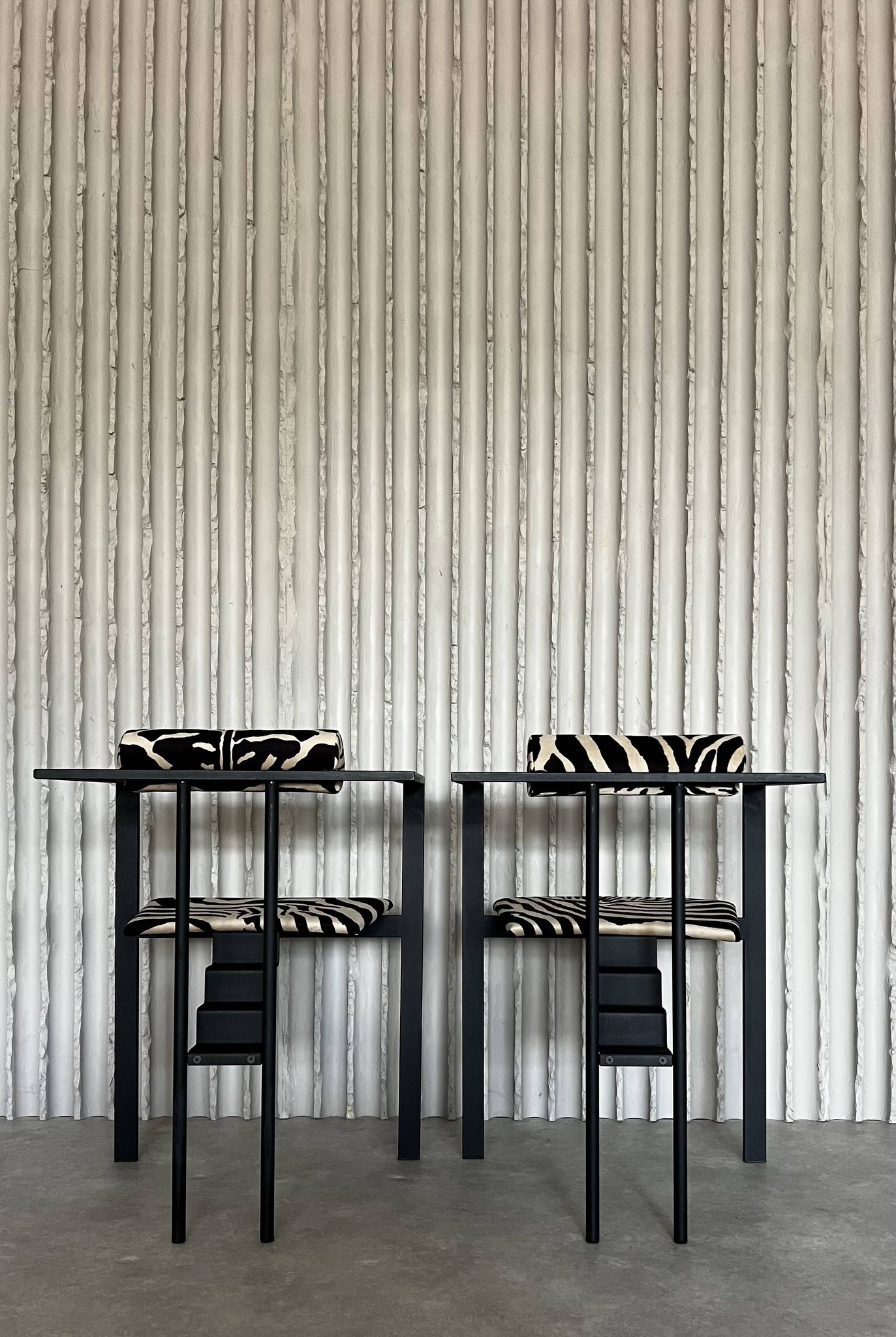 Trix Chairs by Karl-Friedrich Förster for KFF Set of Two | Newly Upholstered