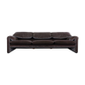 Maralunga 3-seater sofa by vico magistretti for cassina, italy