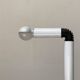 Periscopio clamp table lamp from the Italian space age mid-century by Danilo & Corrado Aroldi for Stilnovo, 1960s.