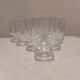 10 crystal liqueur glasses