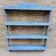 Burmese teak wall shelf