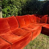 Modular vintage sofa