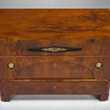 Early 19th century Biedermeier mahogany commodes, 1830s