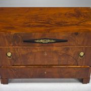 Commodes Biedermeier en acajou du début du XIXe siècle, années 1830