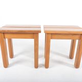 Pair of stools, Maison Regain, 1970s