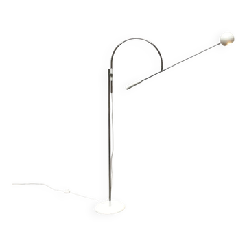 Floor lamp model Orbiter from the mid-century space age by Robert Sonneman for Luci Italia, 1960s.