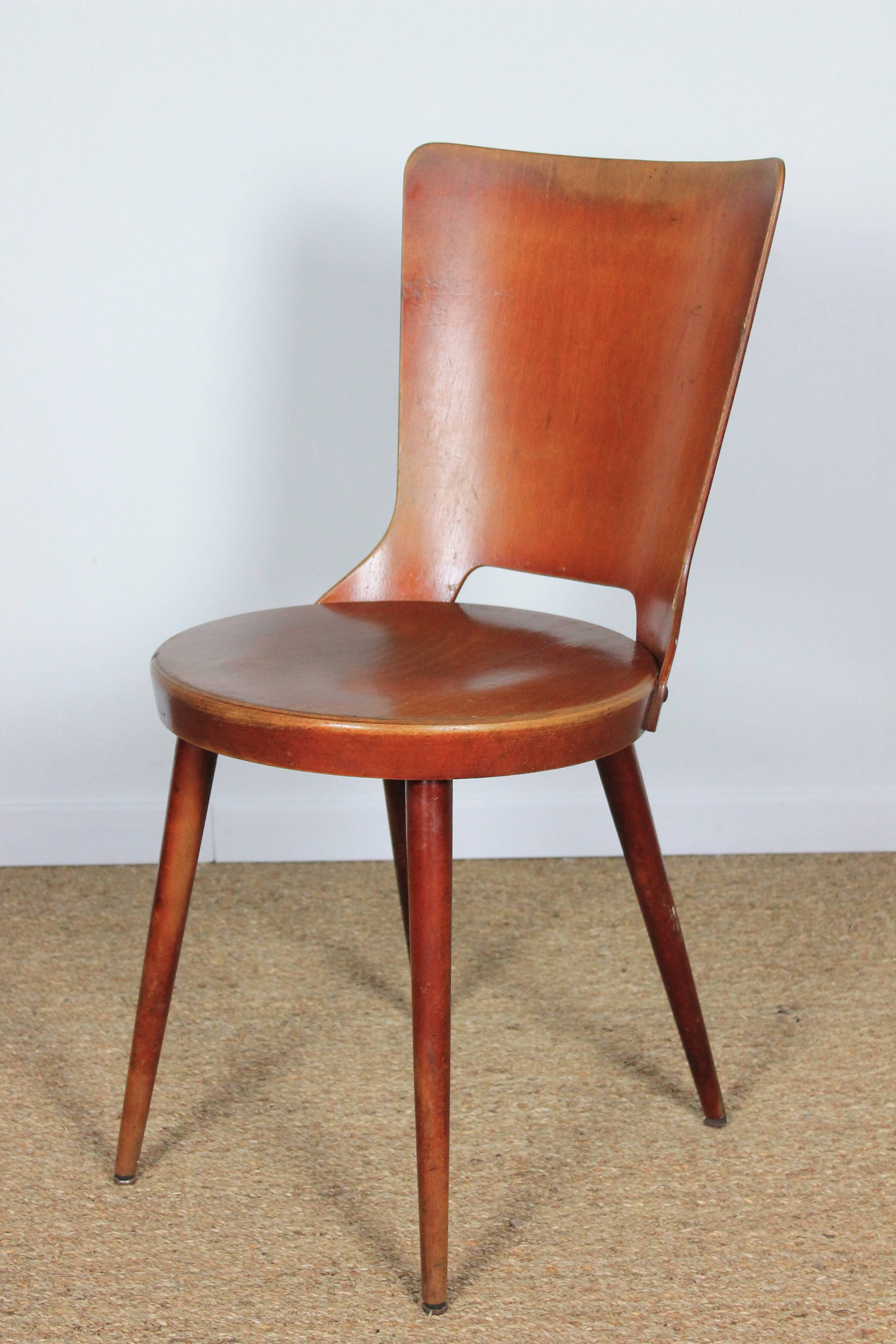 Pair of Baumann Dove chairs