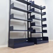 Bibliothèques modulaires en métal Congresso LIPS VAGO des années 1970, ensemble de 2