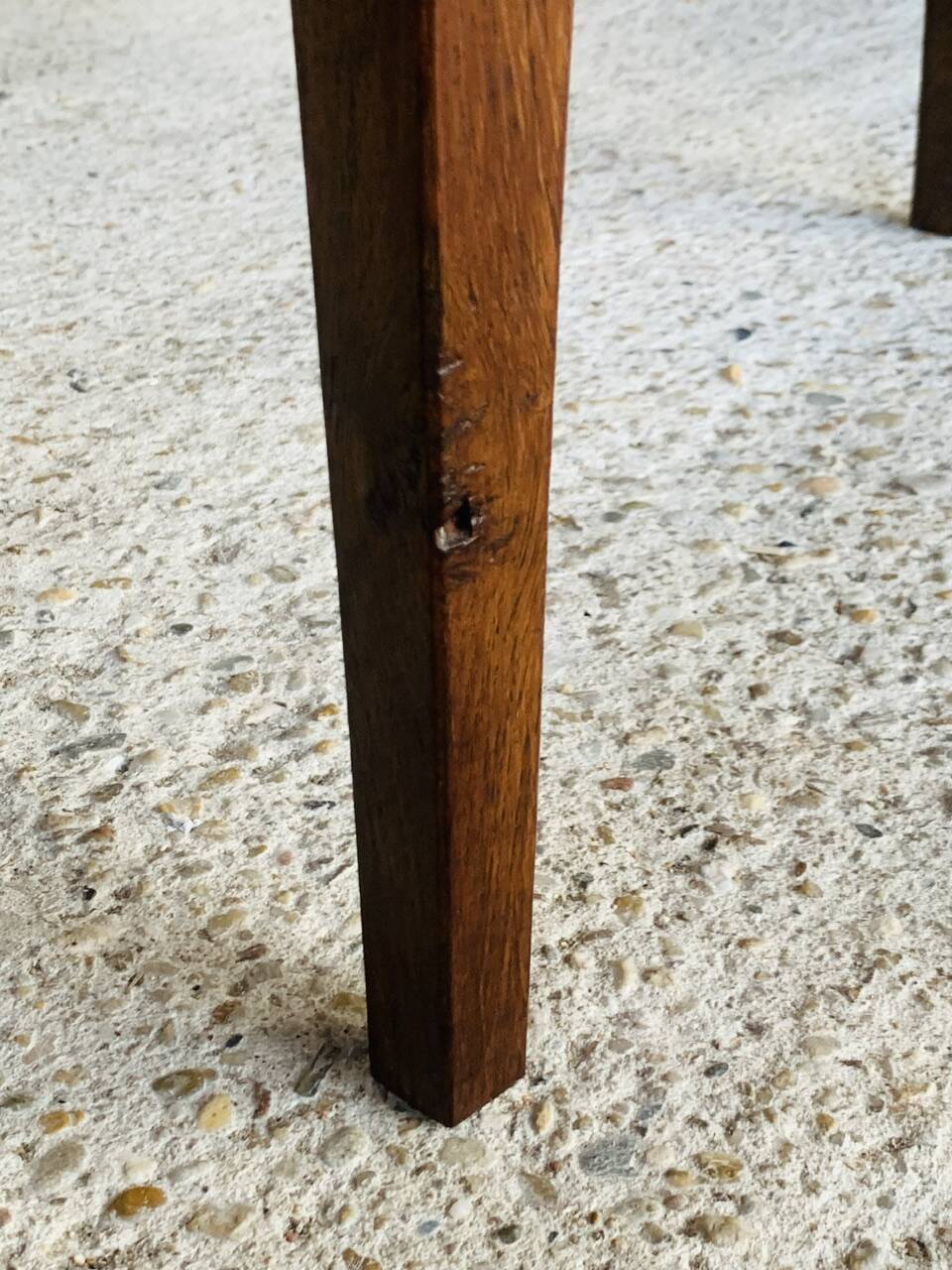 Small console / Side table in walnut 19th century