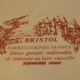 Set of 6 Sarreguemines Bristol flat plates