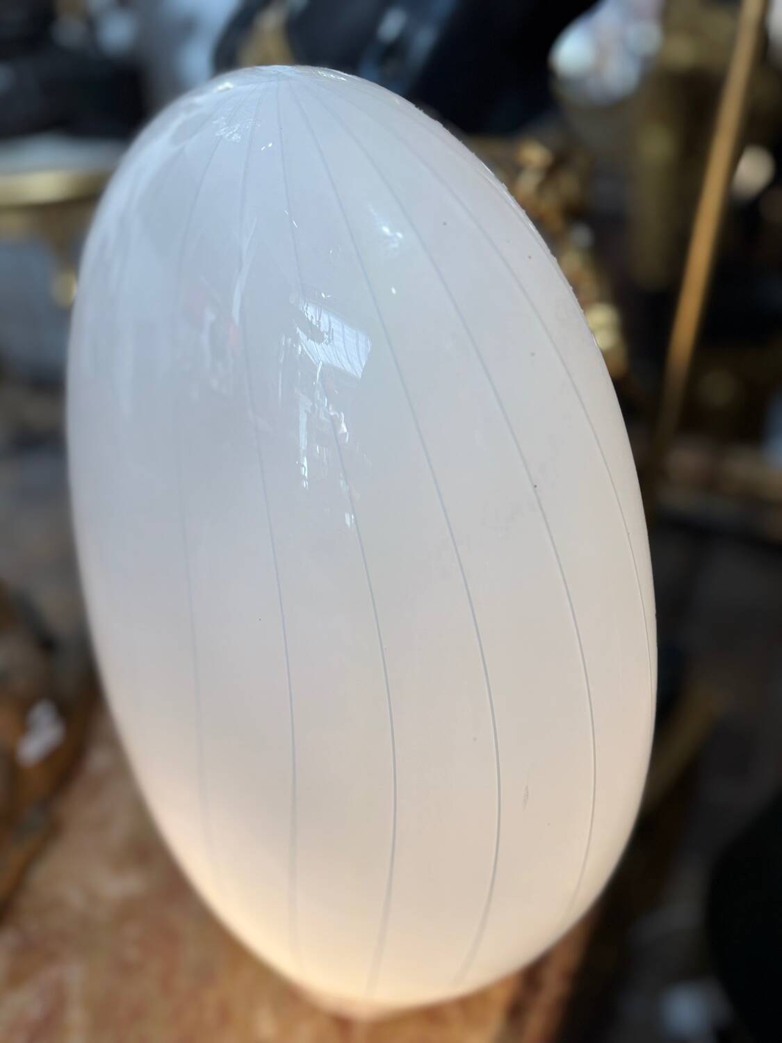 Superbe lampe à poser en verre de Murano.  Design Lino Tagliapietra po