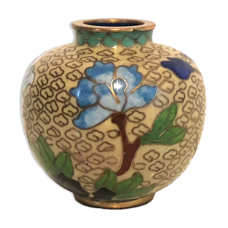 Vase cloisonné chinois