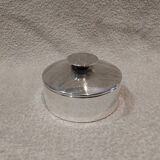 Silver metal sugar bowl silversmith Christofle model Mercury Sabattini