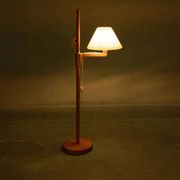 Minimalist Scandinavian floor lamp Carl Malmsten in pine, Sweden