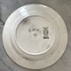 4 assiettes plates 1950