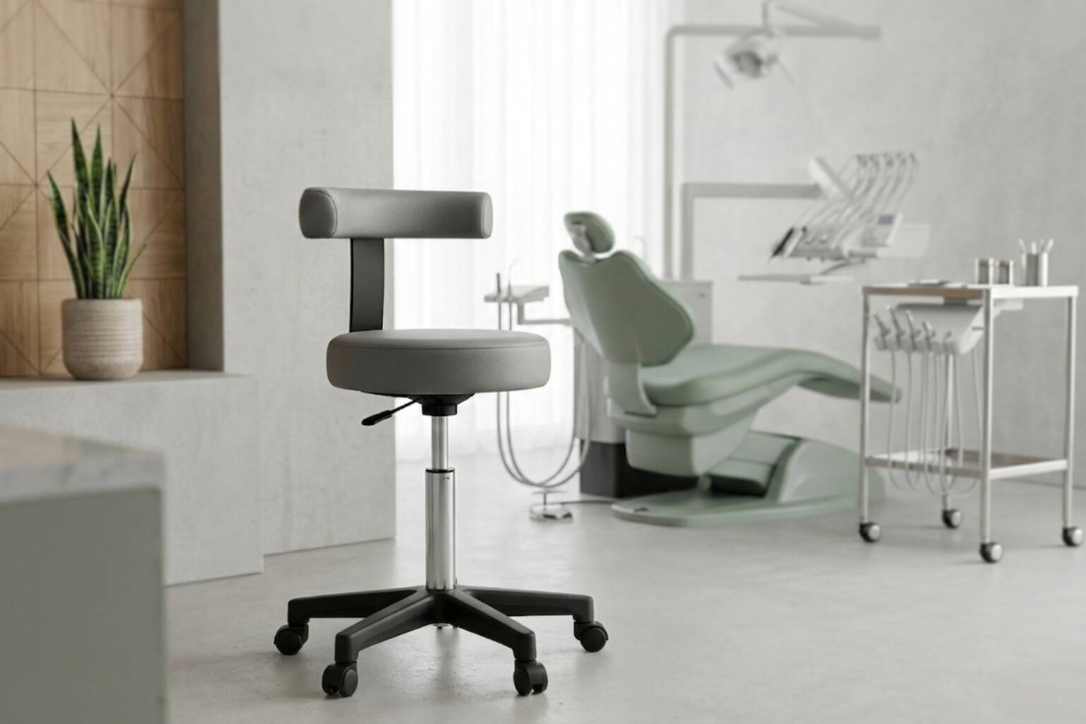 Sgabello Medico Professionale Vintage Anni '80 – Design & Ergonomia