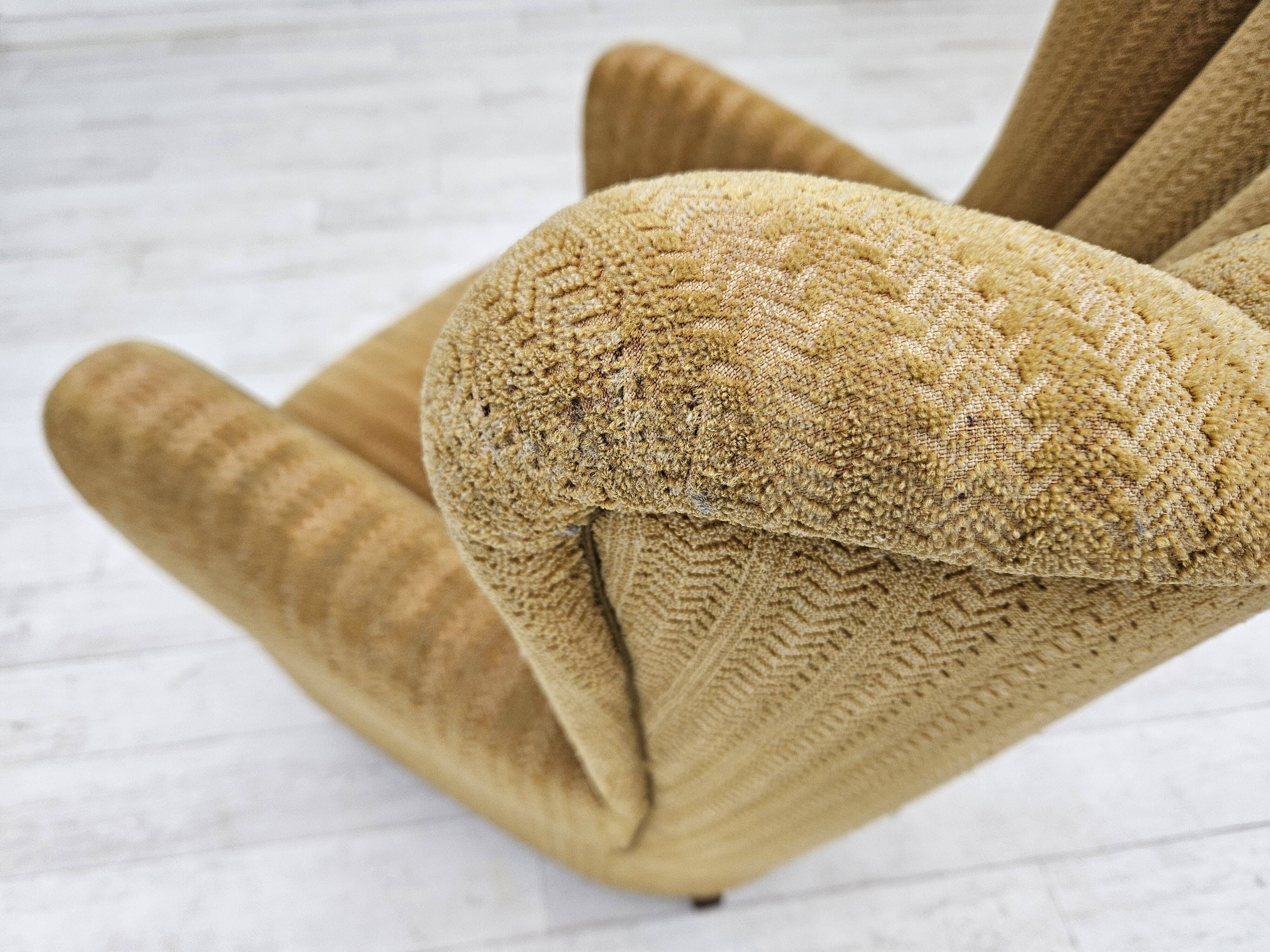 1960s, Danish relax chair, original upholstery, good condition.