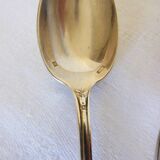 3 small spoons + 3 vintage silver-plated mocha spoons