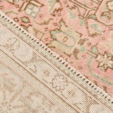 6x9 dusty pink wool persian rug 287x192cm