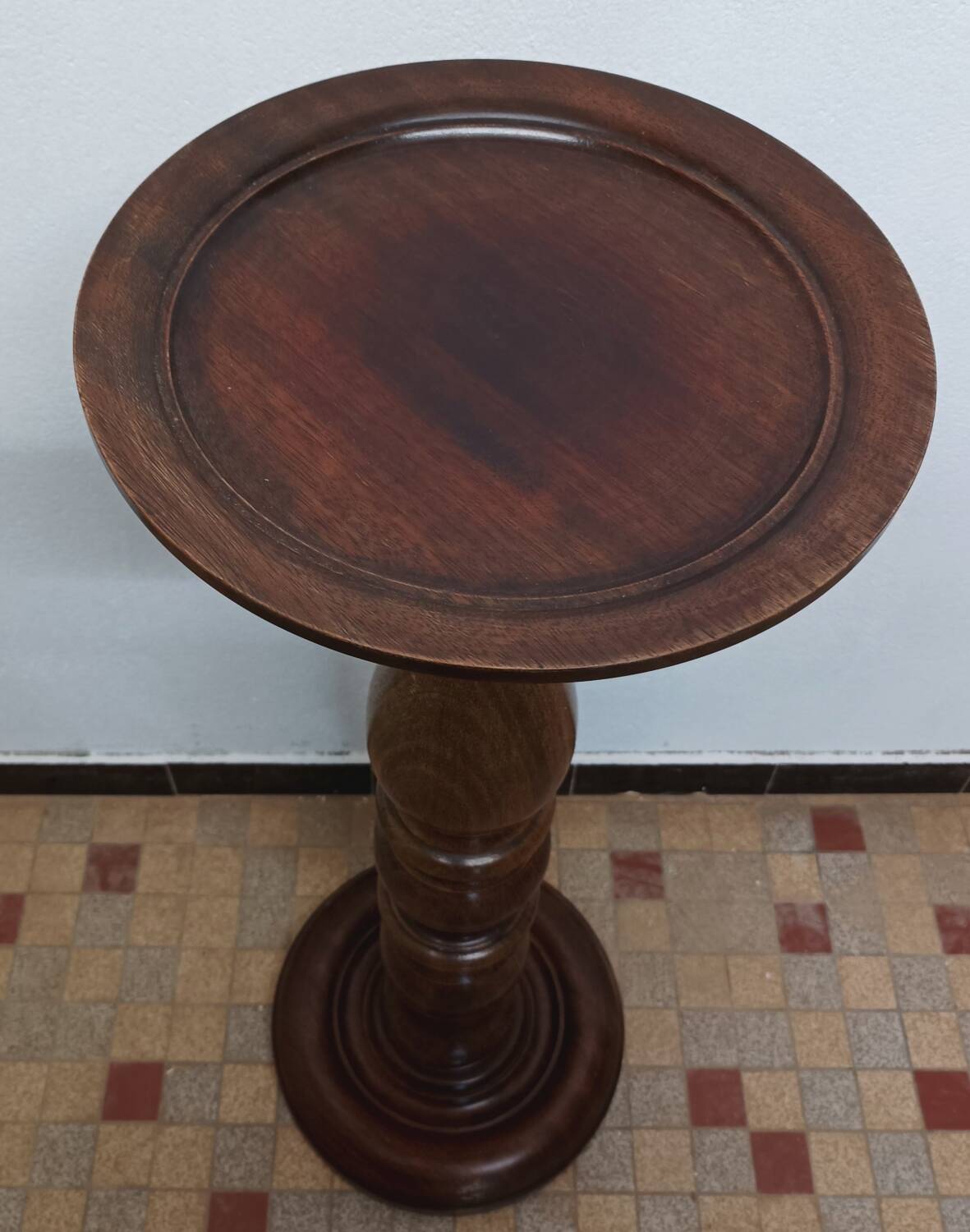 Sellette en bois Vintage