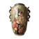 Vase en terre cuite décor d’églantines