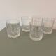 Set de 4 verres à Whisky en verre taillé 1970