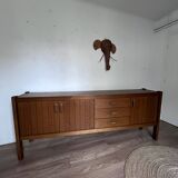 Large vintage brutalist sideboard