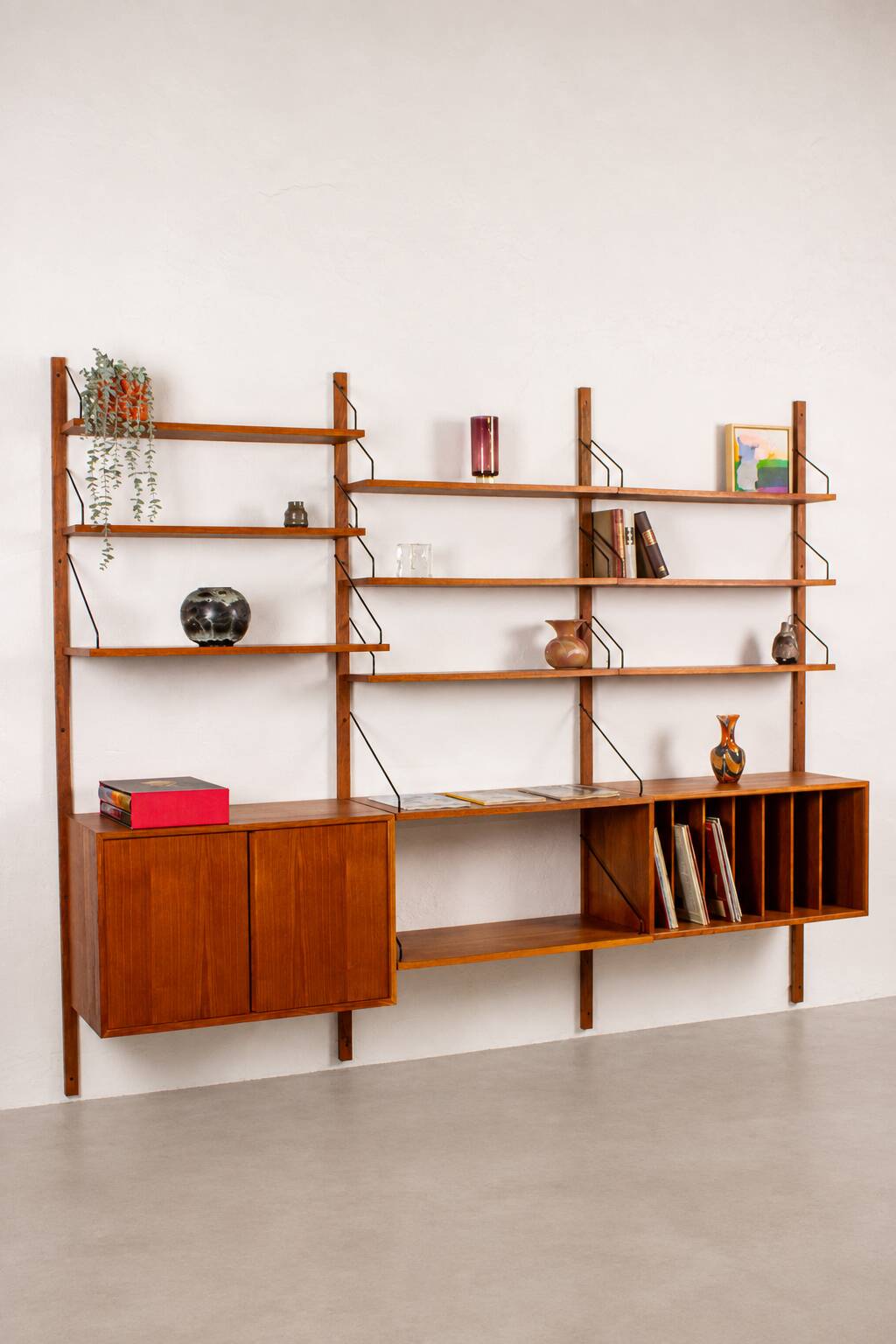 Poul Cadovius Cado Royal Shelving System Teak Vintage 60s Mid Century