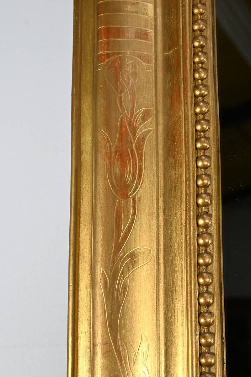 Golden Leaf Mirror, Louis Philippe period – 1st Part of the 19th Century