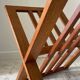 Vintage design geometric magazine rack