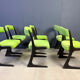 Set of 6 Kangaroo chairs by Emile Baumann, 1960s